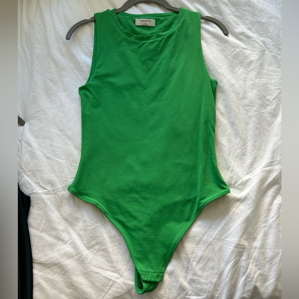 Aritzia Babaton contour muscle high neck bodysuit